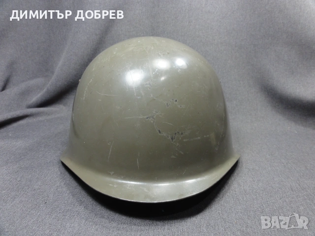 СТАРА СТОМАНЕНА ВОЕННА КАСКА ШЛЕМ VZ.53 (М53) ЧЕХОСЛОВАКИЯ, снимка 3 - Антикварни и старинни предмети - 54968363
