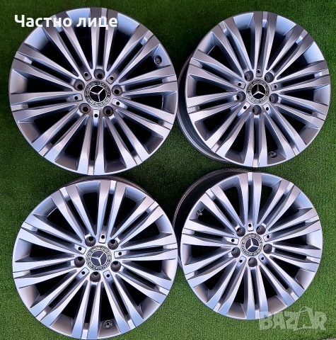 Продавам 4бр оригинални 17-ки джанти за Мерцедес W206,W205,W204 ,CLA,A,B класа