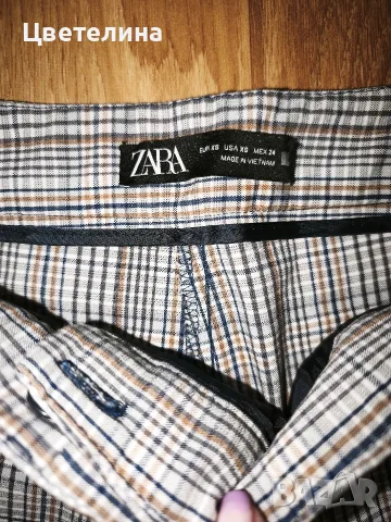 Дамски панталон Zara размер XS/34, снимка 4 - Панталони - 55434797