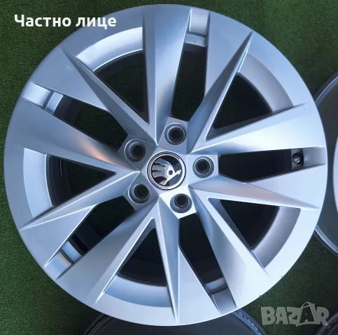 Продавам 4бр оригинални 17-ки джанти за Шкода Октавия, Йети, Карок , снимка 5 - Гуми и джанти - 55619273