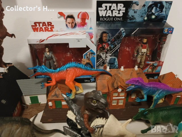 Голям лот играчки динозаври Mattel, Бен Тен, Междузвездни войни, Star Wars диорама за влакче , снимка 7 - Фигурки - 54635659