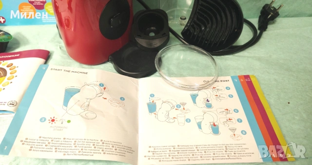 Кафемашина с гаранция 1 година NESCAFÉ® Krups Piccolo XS.Red Black, снимка 3 - Кафемашини - 53957926