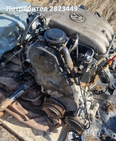 двигател vw 1.6i 101коня 1995г и скрости, снимка 3 - Части - 54387553