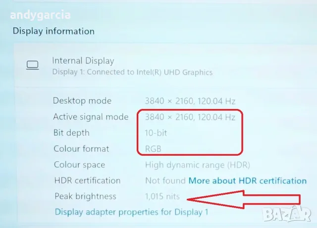17.3 4K UHD Mini LED 1000nits/NVidia RTX 3080 16GB/Core i9-11980HK/16GB RAM/512GB SSD/Predator 500, снимка 17 - Лаптопи за игри - 55644852