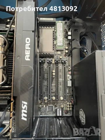 Геймърски компютър, подходящ за 3D моделиране 64GB Ram i7-6900k MSI NVIDIA GeForce 1070 Aero, снимка 3 - Геймърски - 54370465
