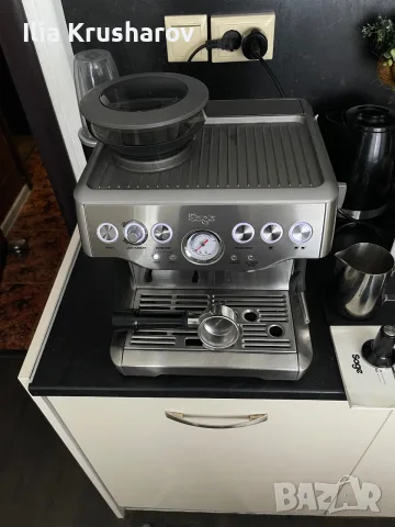 Кафемашина Sage Barista Express , снимка 2 - Кафемашини - 55583644