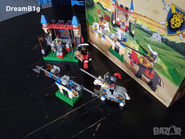 Lego 6095 Tour Joust като ново с оригинална кутия и упътване, снимка 3 - Конструктори - 54635865