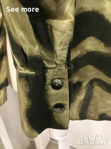 Massimo Dutti риза зебра 38, снимка 3 - Ризи - 53445070