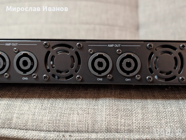 усилвател t.racks DSP 4x4 Amp 4.250, снимка 8 - Ресийвъри, усилватели, смесителни пултове - 54651634