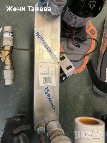 Топлообменник фреон-вода SR - B3 - 52/90