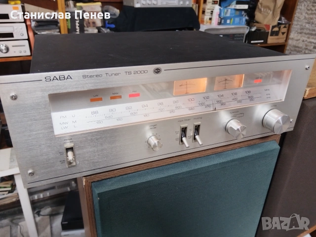 Saba TS-2000 Vintage Stereo Tuner, снимка 3 - Ресийвъри, усилватели, смесителни пултове - 54990043