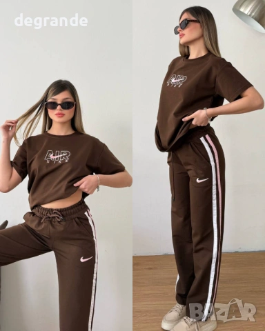  🎯РАЗПРОДАЖБА Дамски Сет Nike Air Лого Бродерия