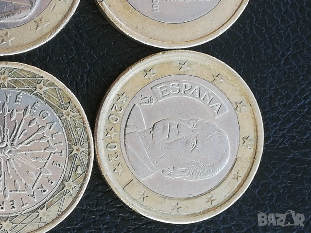 6 монети от 1 евро различни, снимка 2 - Нумизматика и бонистика - 50436123