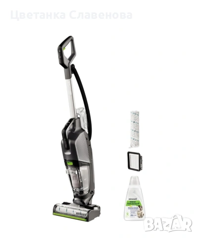 Прахосмукачка Bissell CrossWave HydroSteam Pet Select 3527N, 1100W,сухо и мокро почистване, снимка 6 - Прахосмукачки - 55144526
