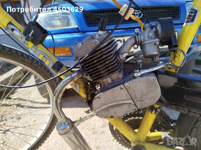 Продавам колело с двигател 50cc !!!, снимка 10 - Велосипеди - 54209313