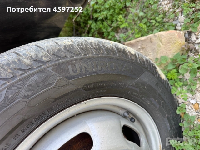 6бр.Джанти 16цола 6x170 + НОВИ ГУМИ Uniroyal 195/65/16C за бус Iveco Daily, снимка 6 - Гуми и джанти - 54290780