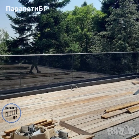 Най-добра цена в България на изцяло стъклен парапет / закалени триплекси за парапети от вносител, снимка 6 - Железария - 54465155