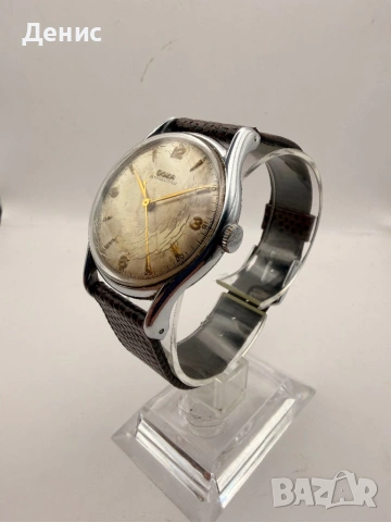 Doxa Antimagnetique Vintage Swiss – Оригинален механичен часовник 34 мм, снимка 3 - Мъжки - 54893959