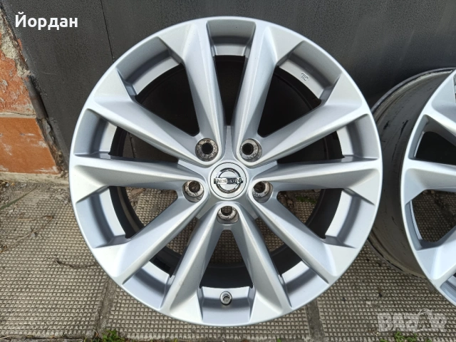 ОРИГИНАЛНИ джанти 17 ' цола 5x114,3 НИСАН Кашкай / NISSAN QASHQAI J10 J11 7J ET40 + датчици, снимка 7 - Гуми и джанти - 54485880