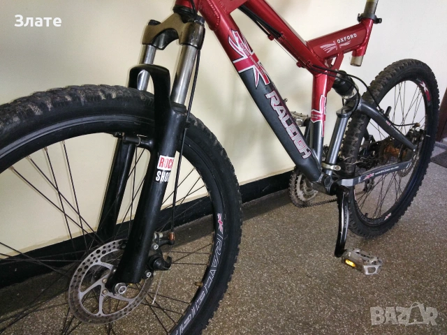 Велосипед Raleigh 26гуми "М",алуминиево планинско колело,дискови.Shimano, снимка 15 - Велосипеди - 55017974