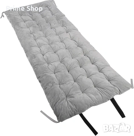 XL Сгъваема постелка за къмпинг легло REDCAMP, 190x70 см, Сива