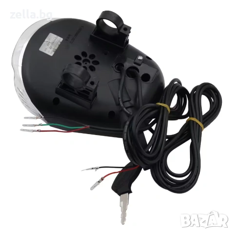 LED фар за електрически скутер Citycoco Harley 60V с LCD дисплей и контактен ключ – Максимална 10422, снимка 5 - Друга електроника - 54694613