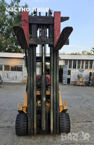 продавам Мотокар Hyster 5.5т газ , вдига на 6.2м, снимка 3 - Индустриална техника - 52793032