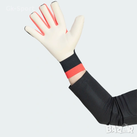 Вратарски ръкавици ADIDAS PREDATOR GL PRO BLACK/BLACK/LUCID RED размер 7,8,10, снимка 3 - Футбол - 54842278