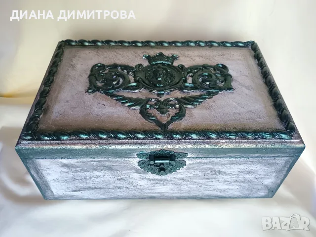 Ръчно декорирана кутия! Подарък за мъж!, снимка 5 - Други - 55423173