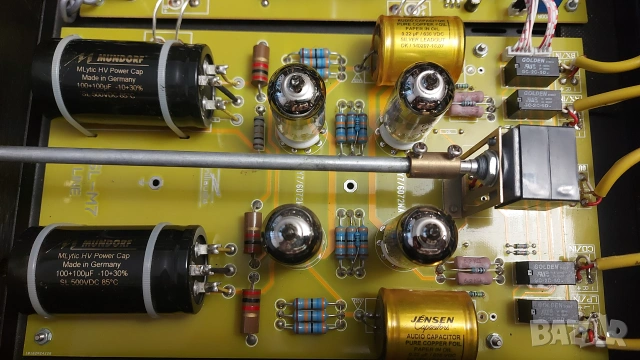 Лампов предусилвател асемблиран от SLAudio Слав / Tube Preamp, снимка 13 - Ресийвъри, усилватели, смесителни пултове - 55112358
