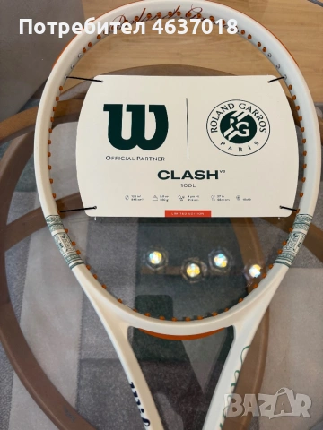 Тенис ракета Wilson Clash 100L limited edition, снимка 2 - Тенис - 54521993