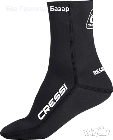 Нови Унисекс неопренови чорапи Cressi 3мм за водни спортове гмуркане шнорхелинг