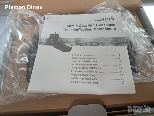 риболовен сонар garmin fishfinder striker vivid 5cv + transducer , снимка 4 - Garmin - 55340400