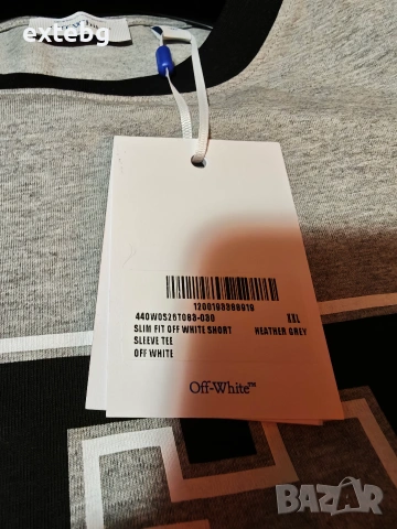 OFF WHITE оригинална нова тениска XXL, снимка 10 - Тениски - 55246281