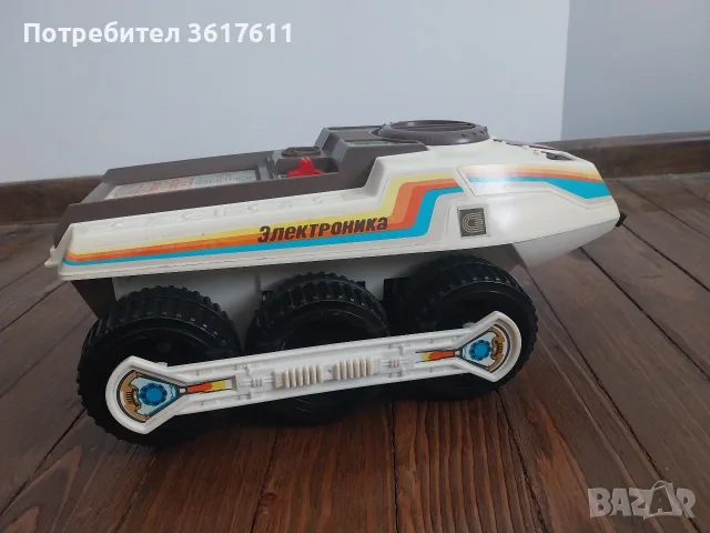 Ретро СОЦ играчка - СССР Електроника- луноход , снимка 3 - Колекции - 55603342