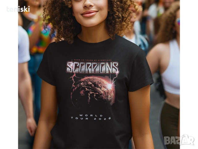 Рок тениски Scorpions 7 модела, снимка 6 - Тениски - 39964970
