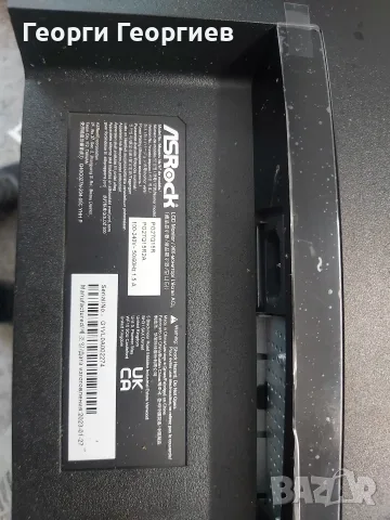 Продавам монитор за части Asrock PG27Q15R, снимка 2 - Монитори - 55351608