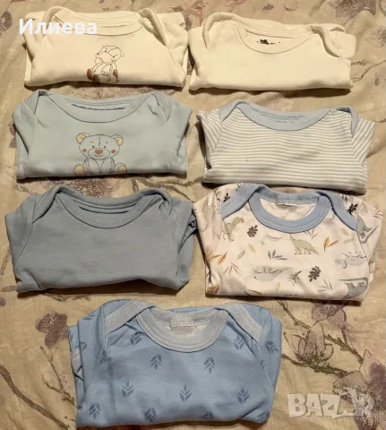 Бебешки дрехи много запазени, снимка 7 - Комплекти за бебе - 53736508