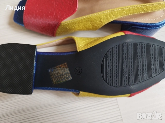 шарени дамски стилни сандали, снимка 6 - Сандали - 54211886