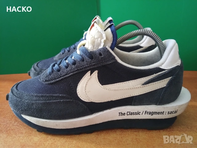 Nike x Sacai x Fragment Design LD Waffle Номер 42 Стелка 26.5 см. 100% Оригинални Внос от Англия, снимка 2 - Маратонки - 54868405