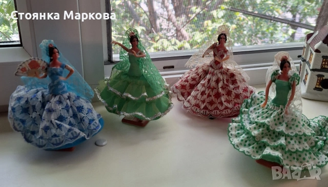 4 колекционерски испански кукли