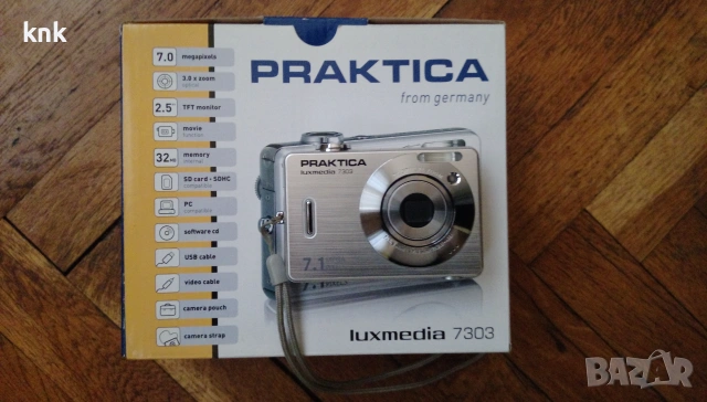 Фотоапарат Praktica, снимка 7 - Фотоапарати - 55257330
