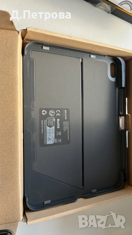 Калъф с Bluetooth клавиатура и тъчпад за iPad 10 (2022) и iPad 11 (A16, 2025), снимка 3 - Таблети - 55226465
