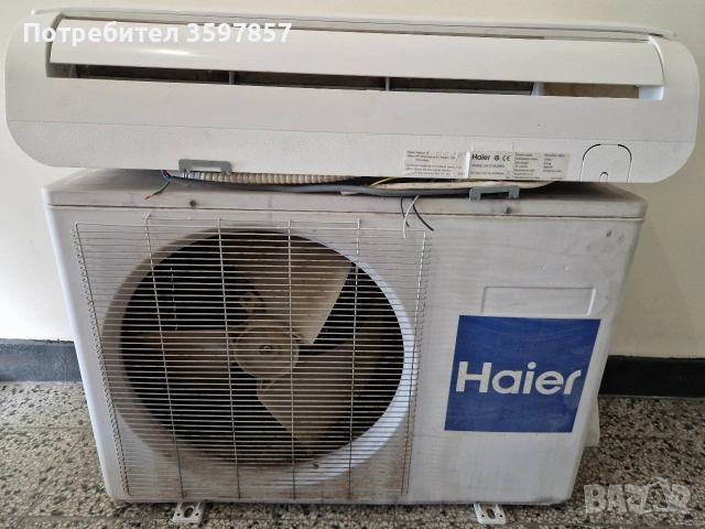 Инверторен Климатик Haier 12 Работещ 99 евро, снимка 6 - Климатици - 54904479