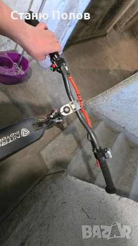 електрическа тротинетка , снимка 2 - Скейтборд, ховърборд, уейвборд - 54310846