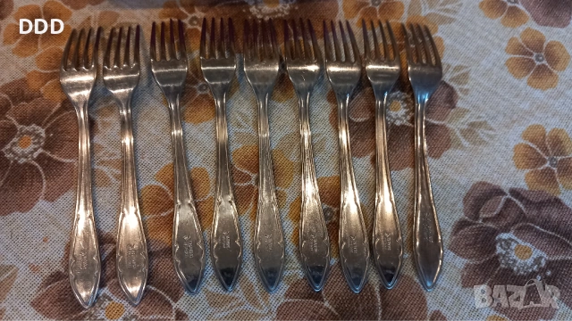 Десертни вилици В. Търново , снимка 2 - Прибори за хранене, готвене и сервиране - 54324496
