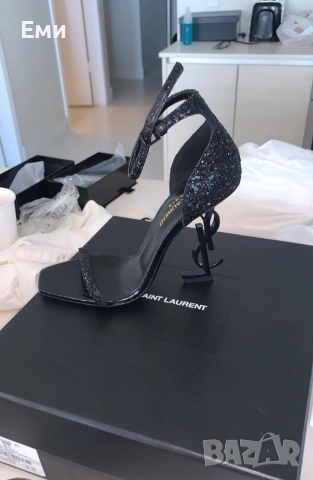 Yves Saint Laurent Луксозни дамски сандали, обувки, чанти YSL, снимка 5 - Дамски обувки на ток - 40911702