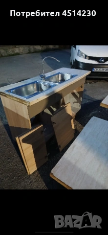 Кухненски шкафове с плот и мивка, снимка 2 - Други - 54248498