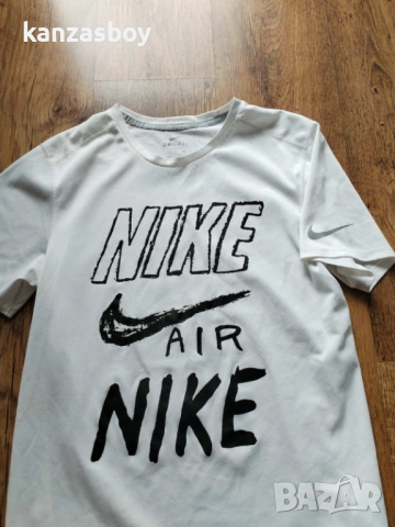 Nike M NK BRTHE RUN  - мъжка тениска р-р S, снимка 4 - Тениски - 54416297