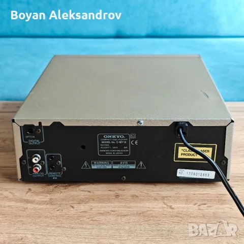 Onkyo C-M716 — 6-дисков CD Changer (Цвят: Шампанско), снимка 5 - Декове - 55410430